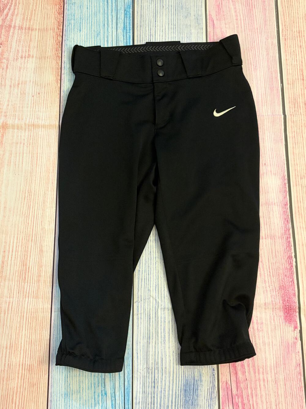 Nike Women’s Small Softball Knicker Pants Black Athletic Baseball Pants